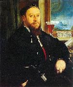 Portrait of Matthaus Schwarz Christoph Amberger